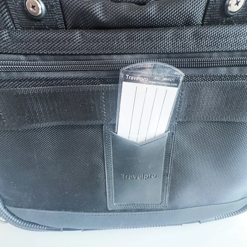 Travelpro Briefcase Laptop Bag Black Ballistic Nylon‎ One Size